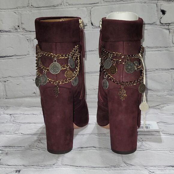 Rich Purple Aquazzura 'Naty' Boot - 36.5 - Picture 8 of 12